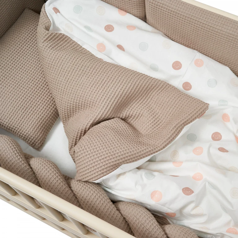 Постільний комплект 6 ел Twins Waffle 4076-TW-206, mocca